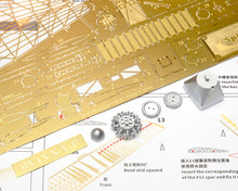 Load image into Gallery viewer, 1/72 Spirit of St.Louis 1927 Brass Precision Structure Model Kit