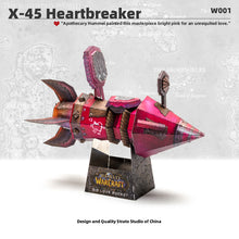 Load image into Gallery viewer, World of Warcraft X-45 Heartbreaker 3D Metal Puzzle Kits