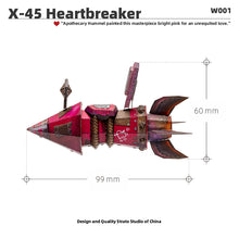Load image into Gallery viewer, World of Warcraft X-45 Heartbreaker 3D Metal Puzzle Kits