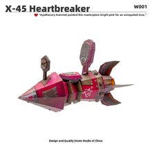 Load image into Gallery viewer, World of Warcraft X-45 Heartbreaker 3D Metal Puzzle Kits