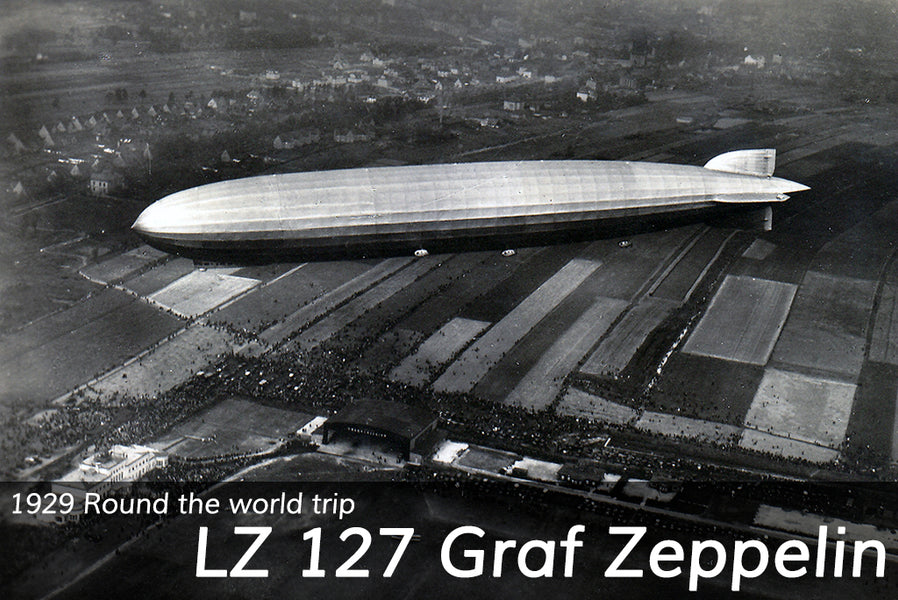 Round the world flight - LZ 127 Graf Zeppelin Airship Story