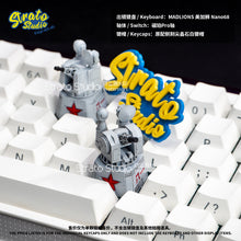 Load image into Gallery viewer, PLA Navy H/PJ-11 1130 CIWS Custom Resin Keycap for Cherry MX

