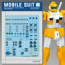 Load image into Gallery viewer, HGUC 1/144 RGM-79 GM/E.F.F. Universal Logo Decal Gundam Model Decal
