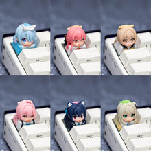 Load image into Gallery viewer, Blue Archive Inspired Fan-made Artisan Keycap - Vol. 3 for Cherry MX
