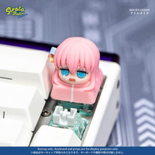 Load image into Gallery viewer, Bocchi the Rock! Inspired Fan-made Artisan Keycap for Cherry MX
