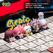 Load image into Gallery viewer, DAN DA DAN / ダンダダン Doujin Custom Resin Keycap for Cherry MX
