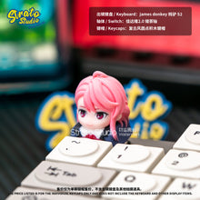 Load image into Gallery viewer, DAN DA DAN / ダンダダン Doujin Custom Resin Keycap for Cherry MX
