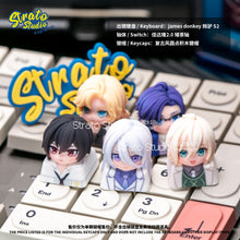 Load image into Gallery viewer, For All Time / 時空の絵旅人 Doujin Custom Resin Keycap for Cherry MX
