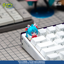 Load image into Gallery viewer, Hatsune Miku Doujin Custom Resin Keycap for Cherry MX
