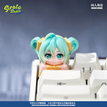Load image into Gallery viewer, Hatsune Miku Doujin Custom Resin Keycap for Cherry MX
