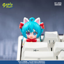 Load image into Gallery viewer, Hatsune Miku Doujin Custom Resin Keycap for Cherry MX
