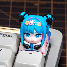 Load image into Gallery viewer, Hatsune Miku Inspired Fan-made Artisan Keycap - Vol. 2 for Cherry MX
