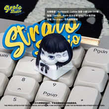 Load image into Gallery viewer, Junji Ito Tomie Kawakami Doujin Custom Resin Keycap for Cherry MX
