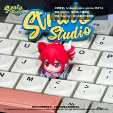 Load image into Gallery viewer, Kasane teto / 重音テト Doujin Custom Resin Keycap for Cherry MX
