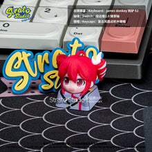 Load image into Gallery viewer, Kasane teto / 重音テト Doujin Custom Resin Keycap for Cherry MX
