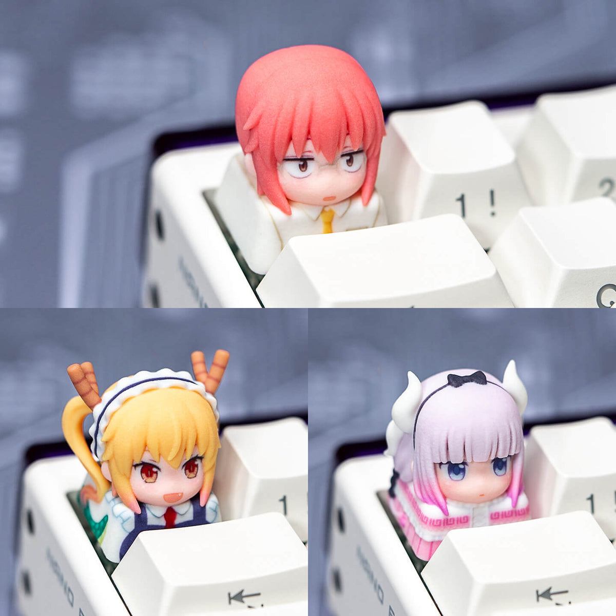 Miss Kobayashi's Dragon Maid Inspired Fan-made Artisan Keycap - Vol. 1 for Cherry MX