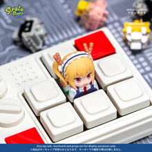 Load image into Gallery viewer, Miss Kobayashi's Dragon Maid Inspired Fan-made Artisan Keycap - Vol. 1 for Cherry MX
