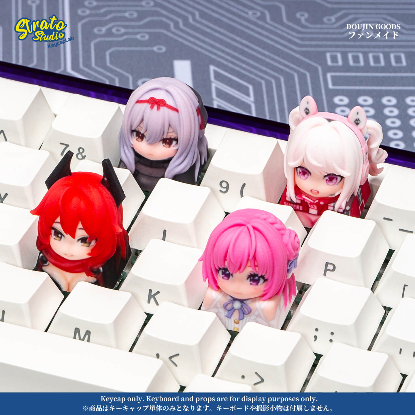 Custom Module Nikke Nikke The Goddess of Victory Doujin Custom Resin Keycap for Cherry MX ...