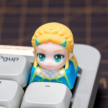 Load image into Gallery viewer, Legend of Zelda Inspired Fan-made Artisan Keycap for Cherry MX
