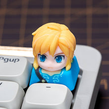Load image into Gallery viewer, Legend of Zelda Inspired Fan-made Artisan Keycap for Cherry MX
