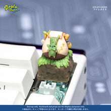 Load image into Gallery viewer, Legend of Zelda Korok Inspired Fan-made Artisan Keycap for Cherry MX
