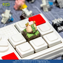 Load image into Gallery viewer, Legend of Zelda Korok Inspired Fan-made Artisan Keycap for Cherry MX

