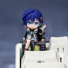 Load image into Gallery viewer, Zenless Zone Zero Belle / Wise Proxy Outfit Inspired Fan-made Artisan Keycap for Cherry MX
