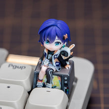 Load image into Gallery viewer, Zenless Zone Zero Belle / Wise Proxy Outfit Inspired Fan-made Artisan Keycap for Cherry MX

