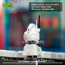 Load image into Gallery viewer, Gundam RX-79[G] Ez-8 Doujin Custom Resin Keycap Magnetically Controlled Luminescence for Cherry MX
