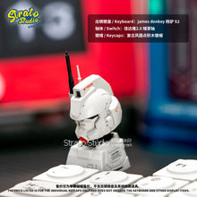 Load image into Gallery viewer, Gundam RX-79[G] Ez-8 Doujin Custom Resin Keycap Magnetically Controlled Luminescence for Cherry MX
