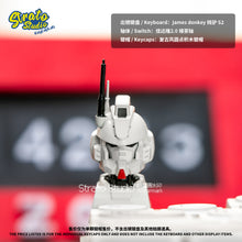 Load image into Gallery viewer, Gundam RX-79[G] Ez-8 Doujin Custom Resin Keycap Magnetically Controlled Luminescence for Cherry MX
