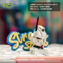 Load image into Gallery viewer, Gundam RX-79[G] Ez-8 Doujin Custom Resin Keycap Magnetically Controlled Luminescence for Cherry MX
