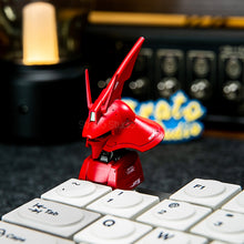 Load image into Gallery viewer, Zeon MSN-04 SAZABI Doujin Custom Resin Keycap Magnetically Controlled Luminescence for Cherry MX

