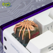 Load image into Gallery viewer, Alien Facehugger Doujin Custom Resin Keycap for Cherry MX
