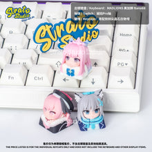 Load image into Gallery viewer, Blue Archive Doujin Custom Resin Keycap for Cherry MX
