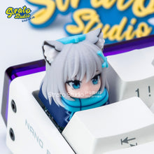 Load image into Gallery viewer, Blue Archive Doujin Custom Resin Keycap for Cherry MX
