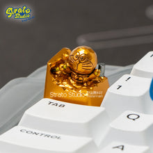 Load image into Gallery viewer, Doraemon Sculptor Statue Doujin Custom Resin Keycap for Cherry MX
