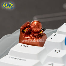 Load image into Gallery viewer, Doraemon Sculptor Statue Doujin Custom Resin Keycap for Cherry MX
