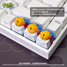 Load image into Gallery viewer, Doraemon&#39;s Bell Doujin Custom Resin Keycap for Cherry MX / MX Low Profile
