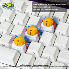 Load image into Gallery viewer, Doraemon&#39;s Bell Doujin Custom Resin Keycap for Cherry MX / MX Low Profile
