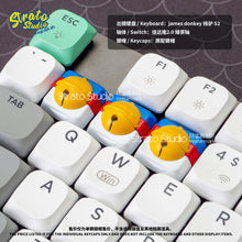 Load image into Gallery viewer, Doraemon&#39;s Bell Doujin Custom Resin Keycap for Cherry MX / MX Low Profile
