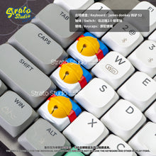 Load image into Gallery viewer, Doraemon&#39;s Bell Doujin Custom Resin Keycap for Cherry MX / MX Low Profile

