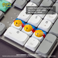 Load image into Gallery viewer, Doraemon&#39;s Bell Doujin Custom Resin Keycap for Cherry MX / MX Low Profile
