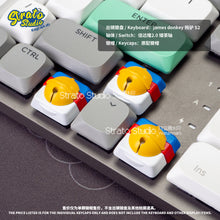 Load image into Gallery viewer, Doraemon&#39;s Bell Doujin Custom Resin Keycap for Cherry MX / MX Low Profile
