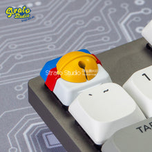 Load image into Gallery viewer, Doraemon&#39;s Bell Doujin Custom Resin Keycap for Cherry MX / MX Low Profile
