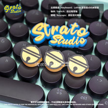 Load image into Gallery viewer, Doraemon&#39;s Bell Doujin Custom Resin Keycap for Lofree DOT Bluetooth Mechanical Keyboard
