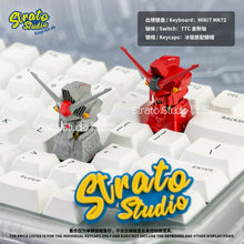 Load image into Gallery viewer, Gundam RX-78GP02A Physalis Doujin Custom Resin Keycap Magnetically Controlled Luminescence for Cherry MX
