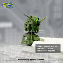 Load image into Gallery viewer, Gundam RX-78GP03S Stamen Doujin Custom Resin Keycap Magnetically Controlled Luminescence for Cherry MX
