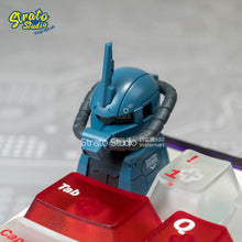 Load image into Gallery viewer, Zeon MS-06 Zaku II  Doujin Custom Resin Keycap Magnetically Controlled Luminescence for Cherry MX
