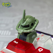 Load image into Gallery viewer, Zeon MS-06 Zaku II  Doujin Custom Resin Keycap Magnetically Controlled Luminescence for Cherry MX
